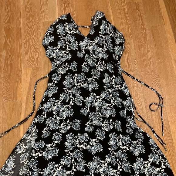 Thakoon maxi dress with high side slits and waist ties - Picture 9 of 13